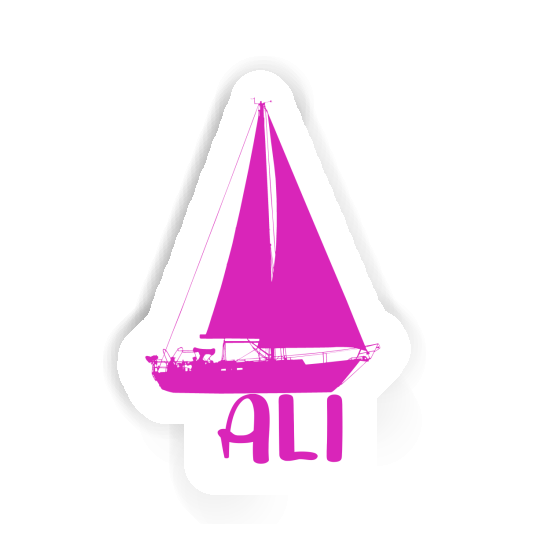 Autocollant Ali Voilier Notebook Image