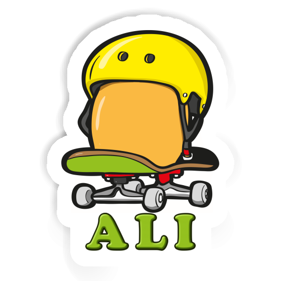 Autocollant Ali Œuf de skateboard Autocollant Ali Œuf de skateboard Image