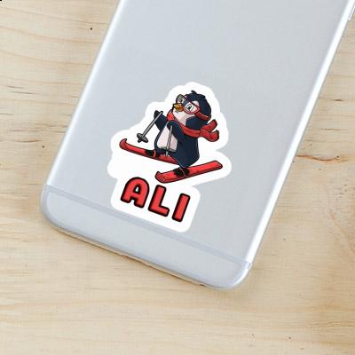 Ali Autocollant Skieuse Notebook Ali Autocollant Skieuse Gift package Image