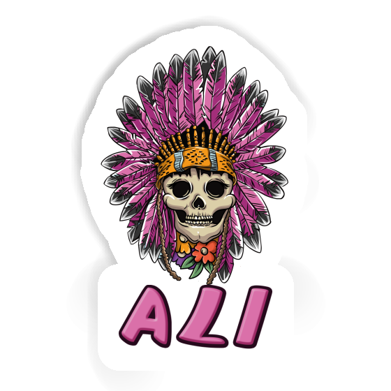 Femmes Tête de mort Autocollant Ali Notebook Femmes Tête de mort Autocollant Ali Gift package Image