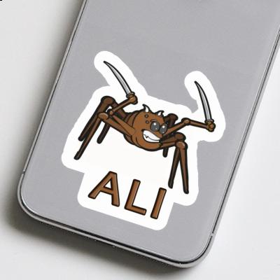Araignée Autocollant Ali Notebook Araignée Autocollant Ali Notebook Image