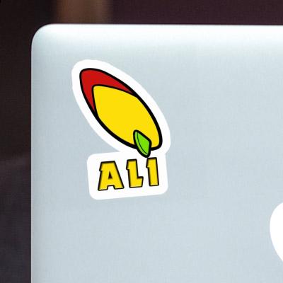 Sticker Ali Surfbrett Notebook Sticker Ali Surfbrett Gift package Image