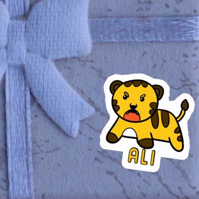 Bébé tigre Autocollant Ali Gift package Image