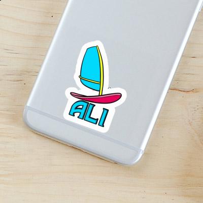 Autocollant Ali Planche de windsurf Notebook Autocollant Ali Planche de windsurf Gift package Image