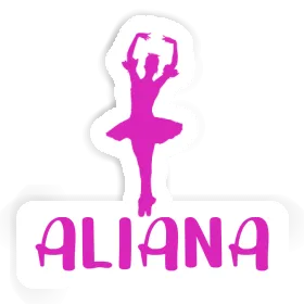 Autocollant Aliana Ballerine Image
