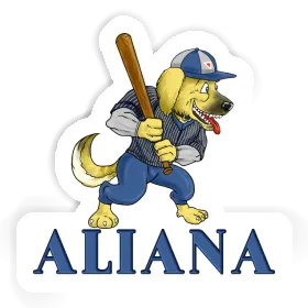 Sticker Hund Aliana Image