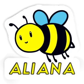 Aufkleber Aliana Biene Image