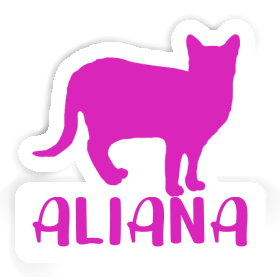 Autocollant Chat Aliana Image