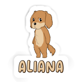 Sticker Aliana Hovawart Image