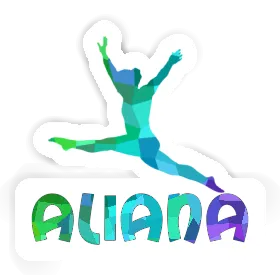 Autocollant Gymnaste Aliana Image