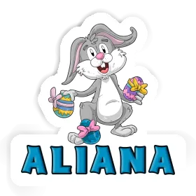 Aliana Sticker Easter Bunny Image