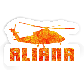 Sticker Aliana Helikopter Image