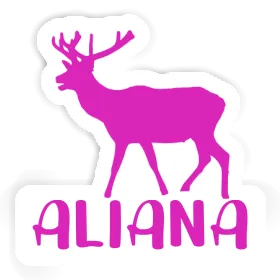 Sticker Deer Aliana Image