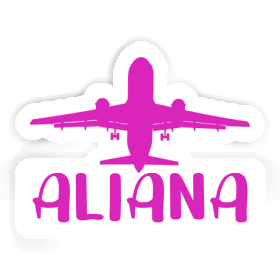 Aufkleber Aliana Jumbo-Jet Image