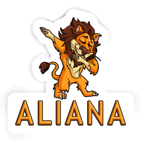 Aliana Aufkleber Löwe Image