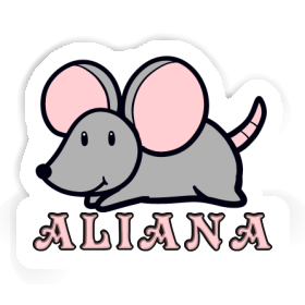 Aufkleber Maus Aliana Image