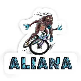 Aliana Sticker Biker Image