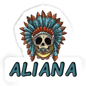 Sticker Baby-Skull Aliana Image