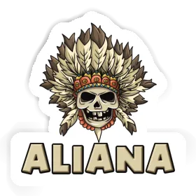 Kids Skull Sticker Aliana Image