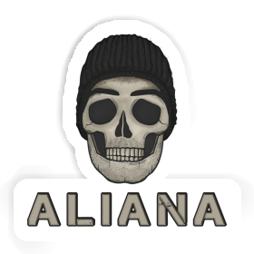 Skull Sticker Aliana Image