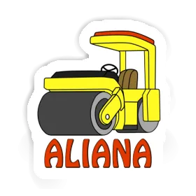 Walze Aufkleber Aliana Image