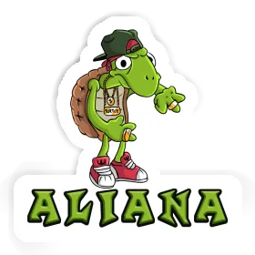 Aliana Autocollant Tortue Image