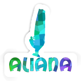 Windsurfer Sticker Aliana Image