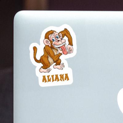 Sticker Aliana Affe Notebook Sticker Aliana Affe Notebook Image