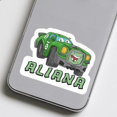 Aliana Aufkleber Rennauto Notebook Aliana Aufkleber Rennauto Gift package Image