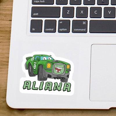Aliana Aufkleber Rennauto Notebook Aliana Aufkleber Rennauto Notebook Image