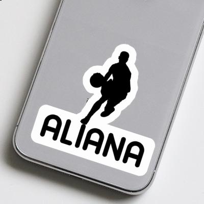 Aliana Sticker Basketballspieler Laptop Image