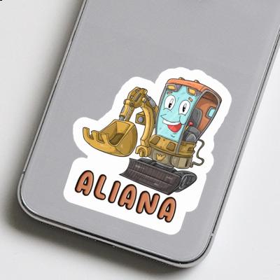 Aliana Sticker Little Excavator Aliana Sticker Little Excavator Image