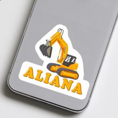 Autocollant Pelleteuse Aliana Notebook Autocollant Pelleteuse Aliana Gift package Image