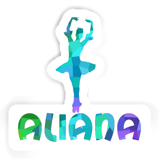 Aliana Sticker Ballerina Notebook Aliana Sticker Ballerina Notebook Image