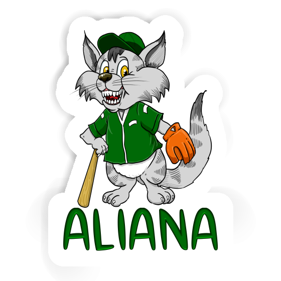Katze Sticker Aliana Notebook Image
