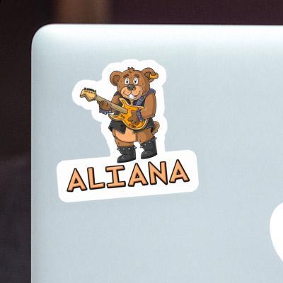 Aliana Autocollant Rockeur Laptop Aliana Autocollant Rockeur Laptop Image