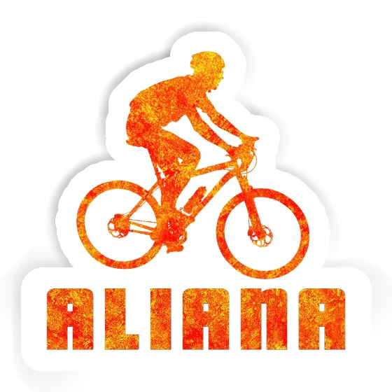 Sticker Biker Aliana Notebook Sticker Biker Aliana Gift package Image