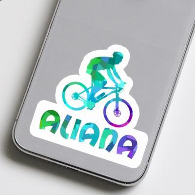 Sticker Aliana Biker Notebook Image