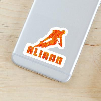Sticker Aliana Biker Notebook Sticker Aliana Biker Notebook Image