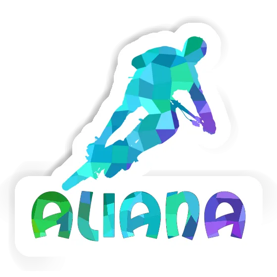 Sticker Biker Aliana Laptop Sticker Biker Aliana Laptop Image