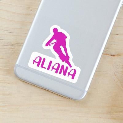 Aliana Autocollant Vététiste Image