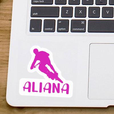 Sticker Aliana Biker Image