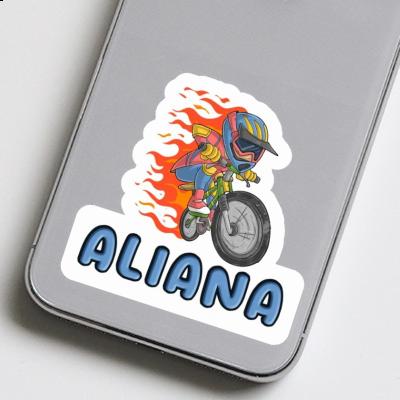 Sticker Biker Aliana Notebook Sticker Biker Aliana Gift package Image