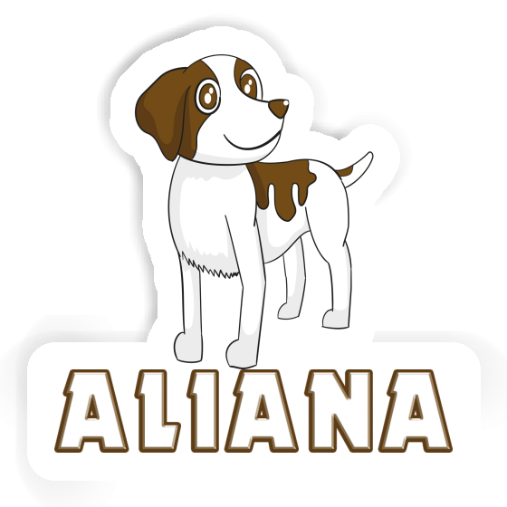 Sticker Brittany Dog Aliana Laptop Sticker Brittany Dog Aliana Laptop Image