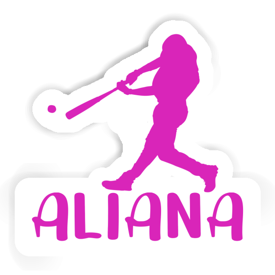 Baseballspieler Sticker Aliana Notebook Baseballspieler Sticker Aliana Gift package Image
