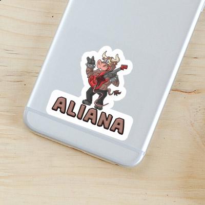 Aliana Autocollant Taureau rocker Notebook Aliana Autocollant Taureau rocker Notebook Image