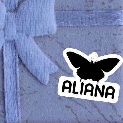 Aliana Sticker Sommervogel Notebook Aliana Sticker Sommervogel Gift package Image