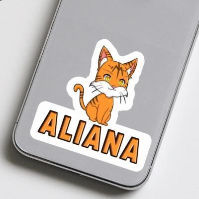 Aliana Autocollant Chat Notebook Aliana Autocollant Chat Gift package Image