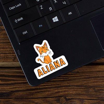 Aliana Autocollant Chat Image