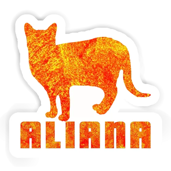 Katze Sticker Aliana Notebook Katze Sticker Aliana Gift package Image